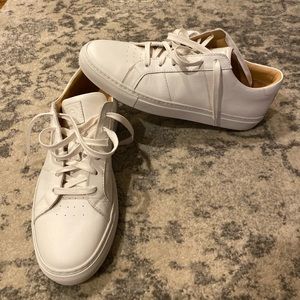 Greats Royale Blanco White Leather Casual Sneakers